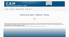 Desktop Screenshot of chirurgie-de-la-retine-medisud.com